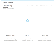 Tablet Screenshot of eddie-moench.de